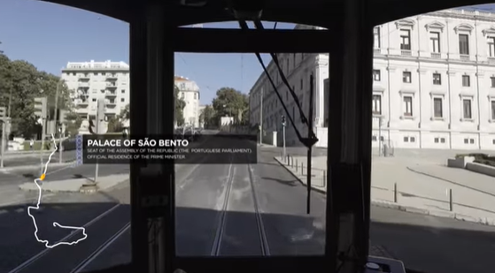 Un Paseo En El Tranvía De Lisboa… Desde El Sofá